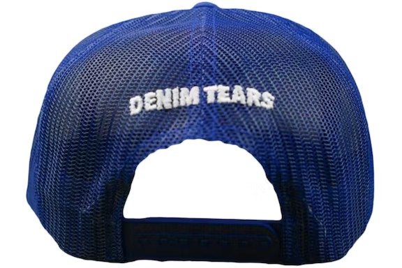 Denim Tears Saint Mary Southern Man Trucker Hat - Blue