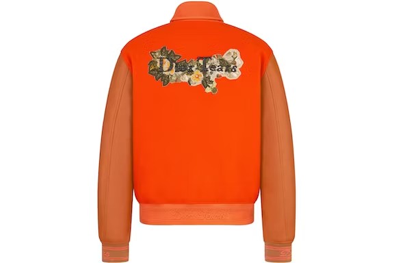 Dior x Denim Tears Leather Cashmere Jacket
