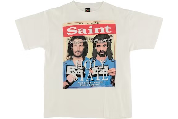 Saint Mxxxxxx x Denim Tears Holy State T-Shirt